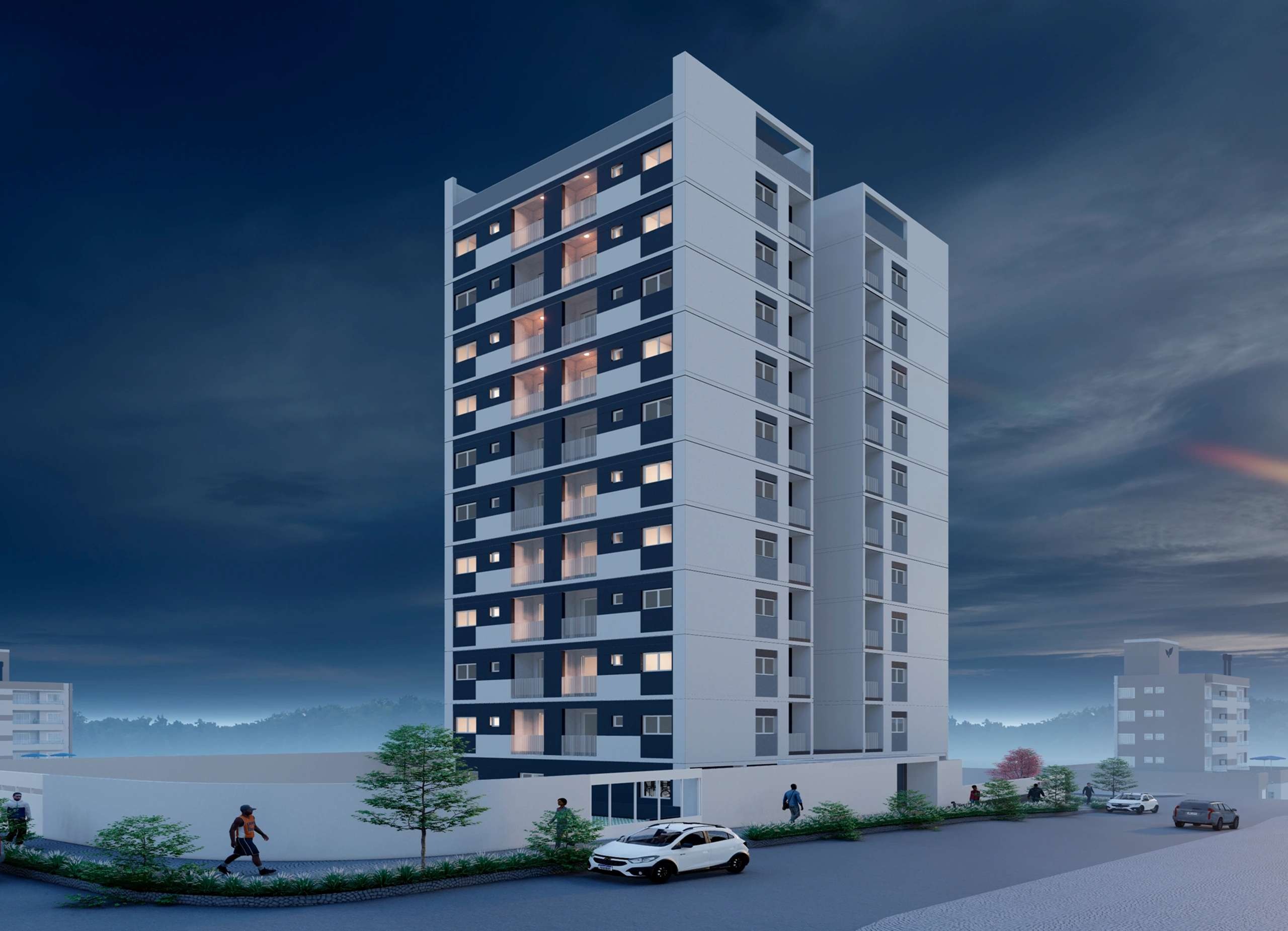 Fachada-do-predio-–-Vista-noturna